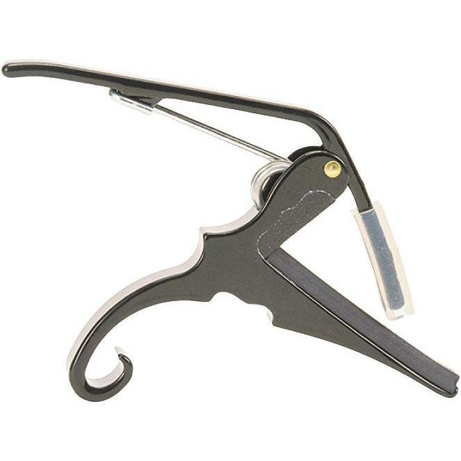 Kyser KGEB 6-String Black Electric Guitar Capo with Quick-Change Features