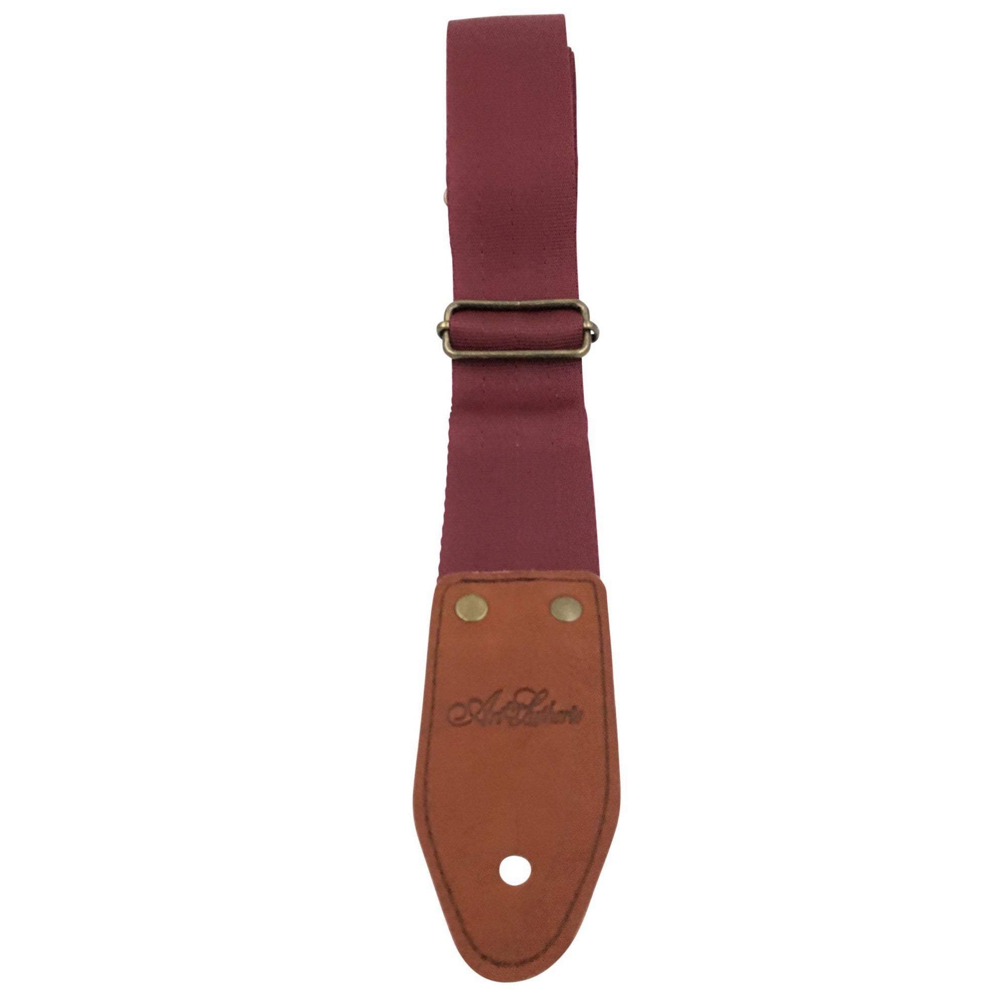 Art & Lutherie Red Bronco Nylon Guitar Strap - Premium Deal