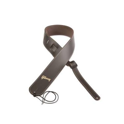 Hot Deal! Gibson Brown Troubadour Leather Guitar Strap