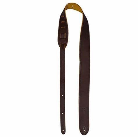 Perri's Soft Italian Leather Guitar Strap - Chocolate, Great Deal