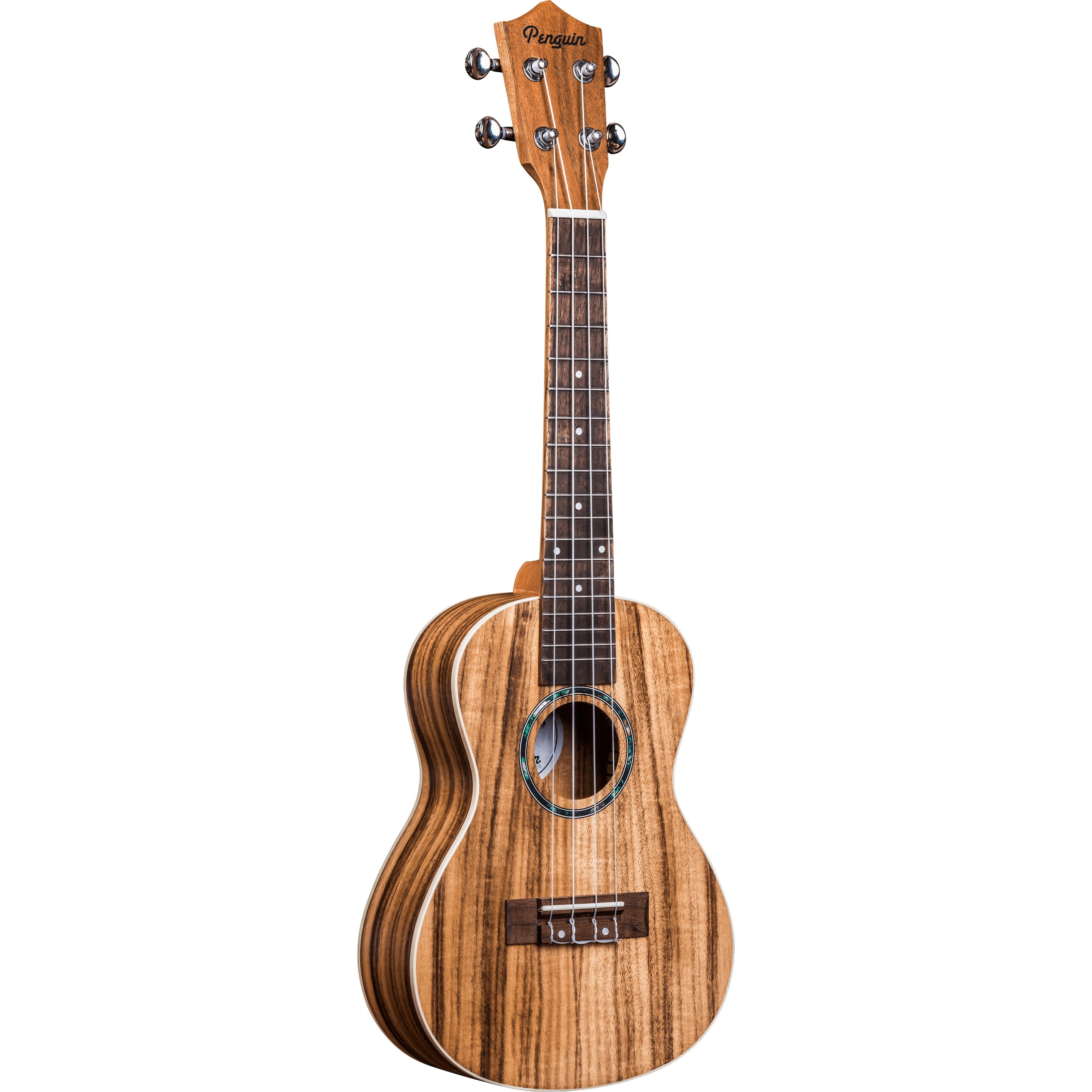 Hot Sale! Amahi PGUK660C Koa Concert Ukulele with Deluxe Gig Bag - Penguin Classic