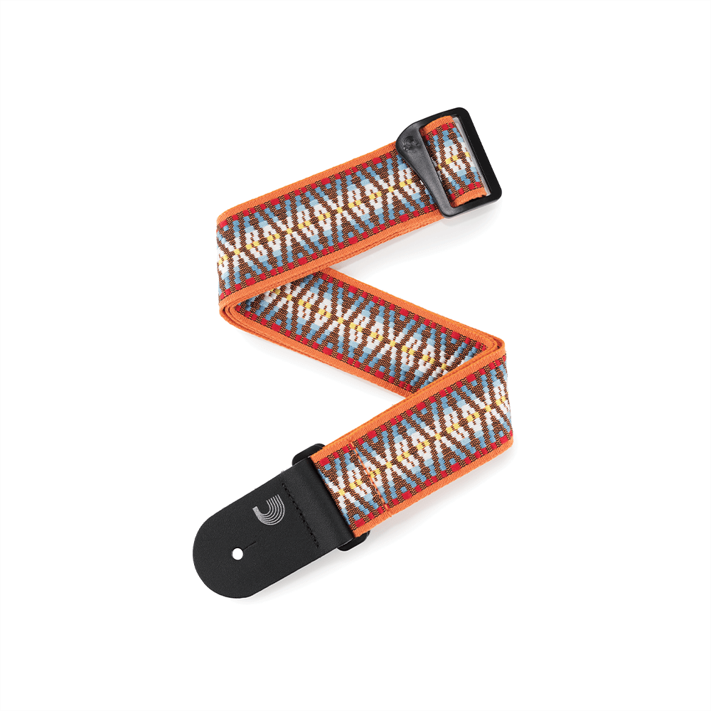D'Addario Sunrise Hootenanny Adjustable Guitar Strap for All Genres