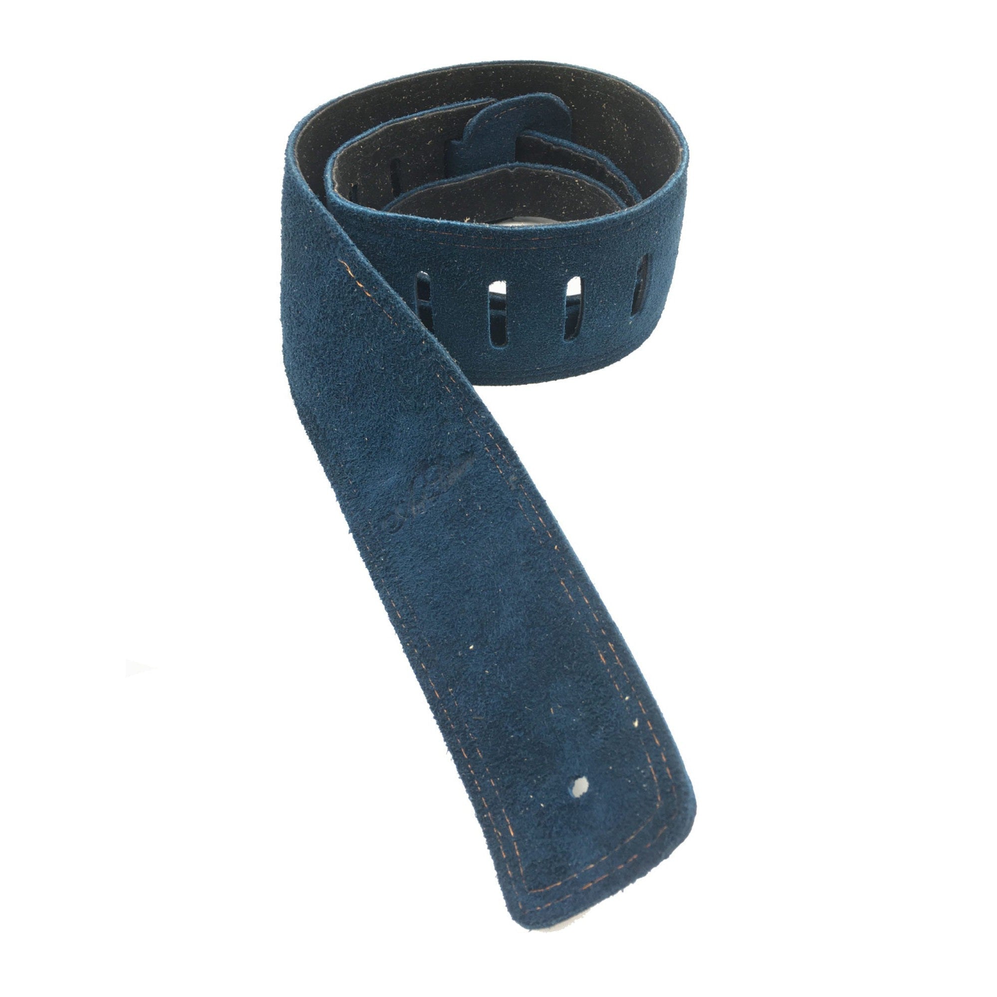 Art & Lutherie Dakota Indigo Suede Distressed Guitar Strap - Premium Comfort