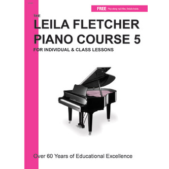 Hot Sale! Leila Fletcher LF005 Piano Course Book 5 - An Expanded Piano Learning Resource