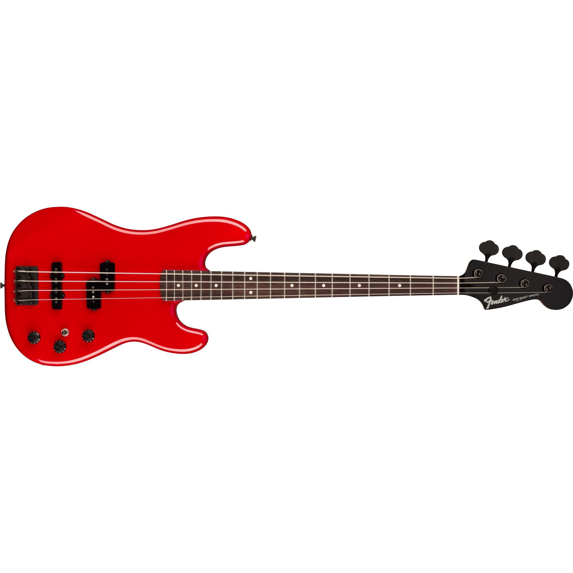 Hot Deal: Fender Boxer Series Precision PJ Bass Guitar in Torino Red with Gig Bag