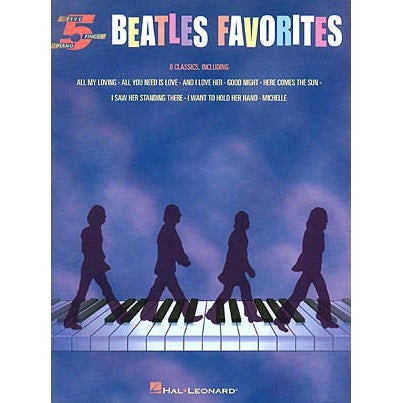 Hal Leonard HL310369 Beatles Favorites for Five-Finger Piano