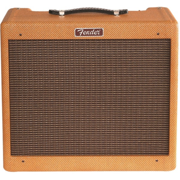 Fender 15-Watt Limited Edition Blues Junior Electric Guitar Tube Amp with Lacquered Tweed and 12