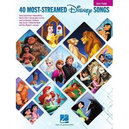 Hot Deal! Hal Leonard's 40 Most-Streamed Disney Songs for Beginner Piano Players