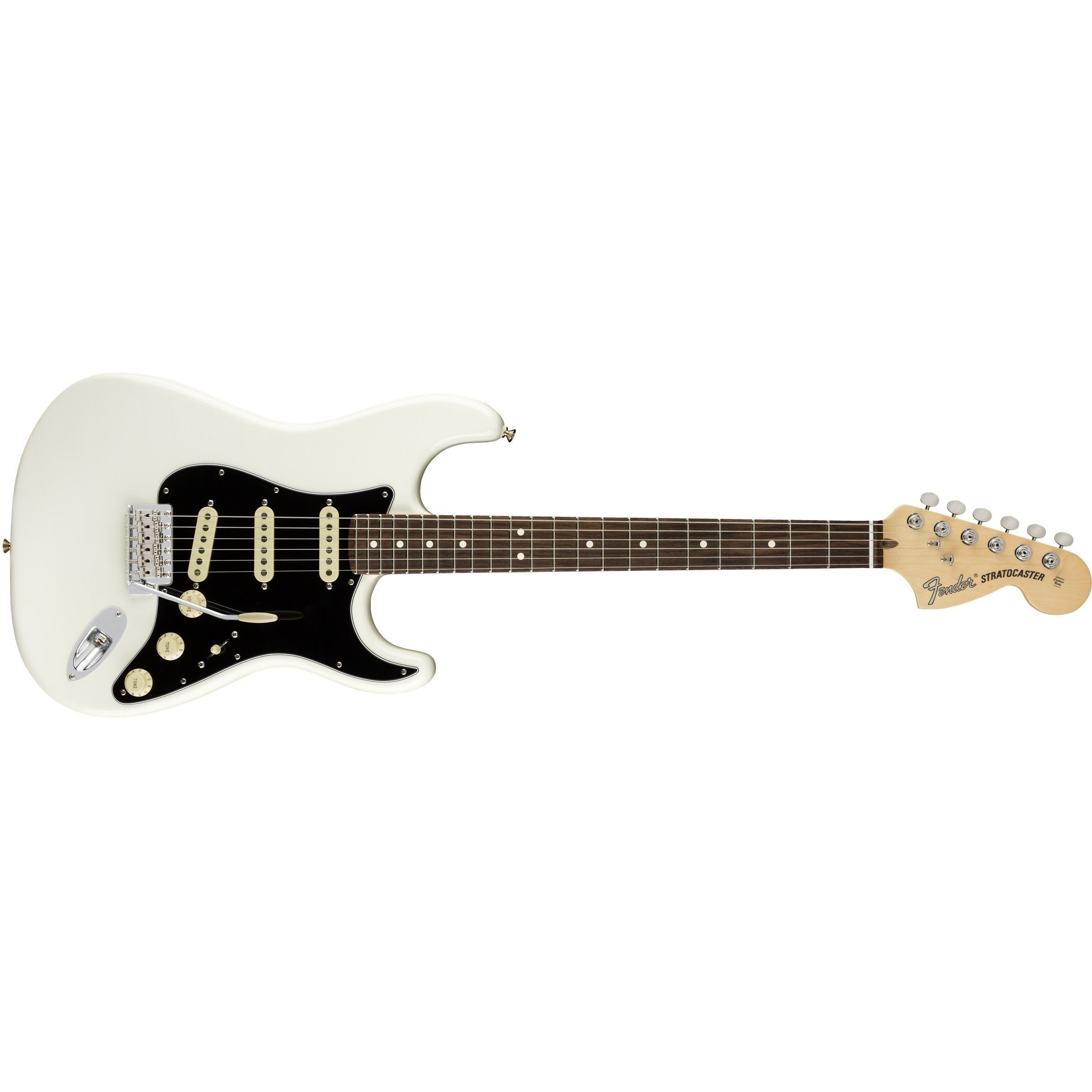 Hot Deal! Fender American Performer Stratocaster Electric Guitar in Arctic White with Deluxe Gig Bag