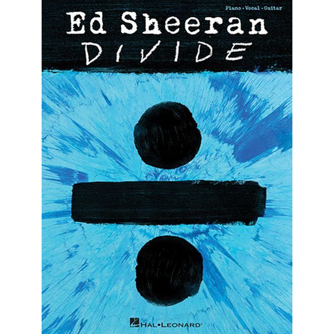 Hot! Hal Leonard Ed Sheeran Divide Piano/Vocal/Guitar Songbook