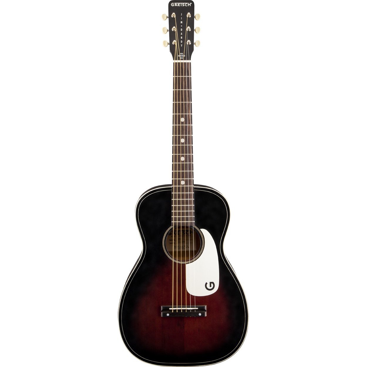 Gretsch G9500 Roots Collection Jim Dandy Flat Top Acoustic Parlor Guitar - 2 - Color Sunburst, Great Deal!