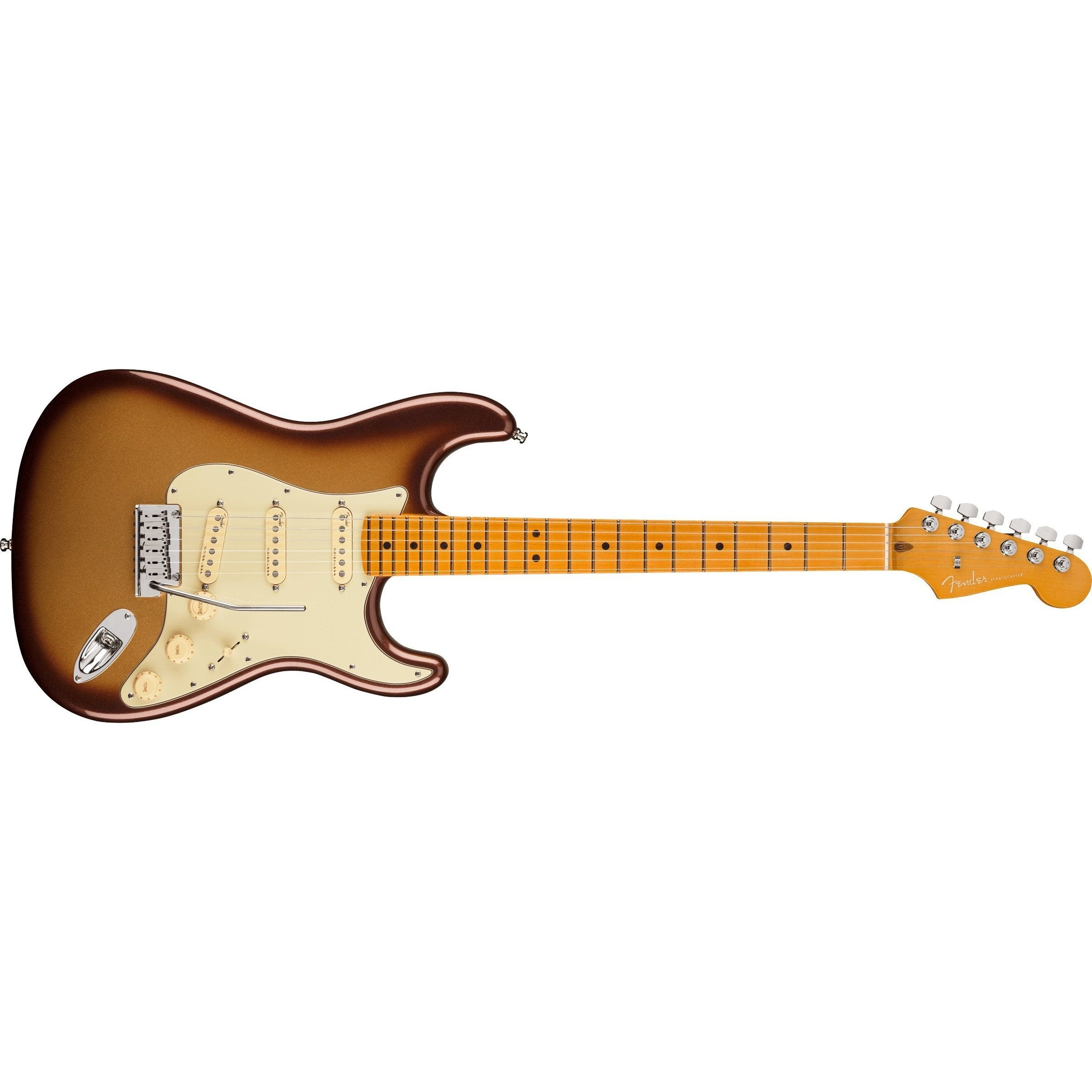 Hot Deal: Fender American Ultra Stratocaster Electric Guitar with Premium Hardshell Case - Mocha Burst