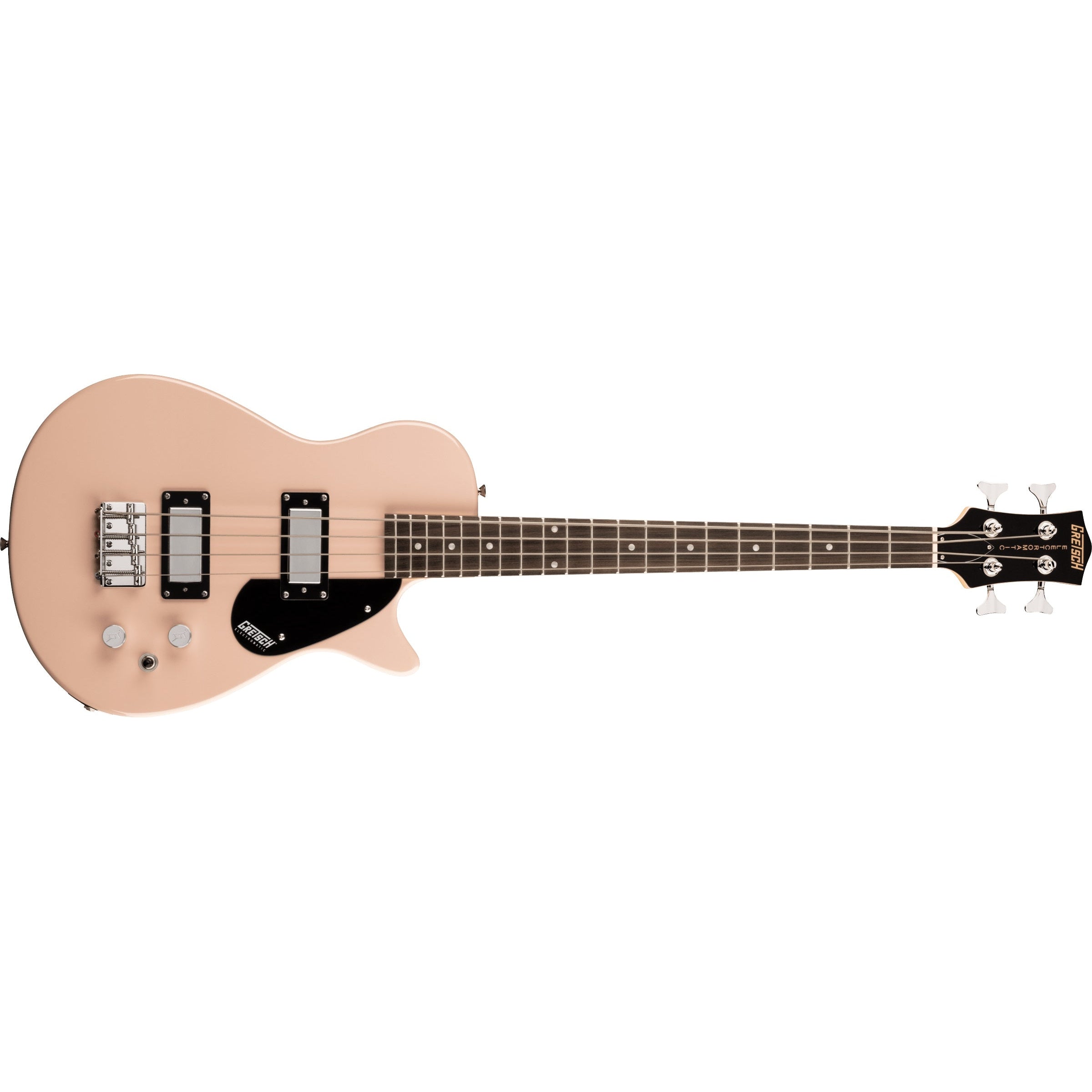 Shell Pink Gretsch G2220 Electromatic Junior Jet Short-Scale Bass II with Massive Tones