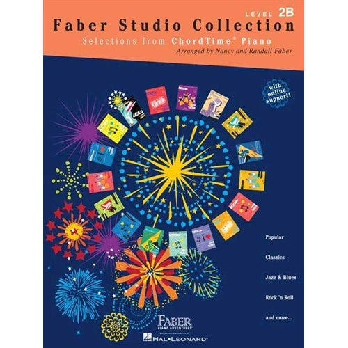 Hot! Hal Leonard Faber ChordTime Piano Book Level 2B Studio Collection
