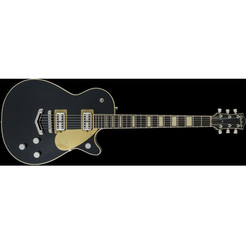 Get the Gretsch G6228 Players Edition Jet BT Electric Guitar in Black with Hardshell Case - Great Deal!