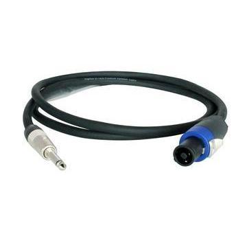 5ft High - Quality 14 - Gauge Digiflex Speaker Cable: 1/4 Male to Speakon