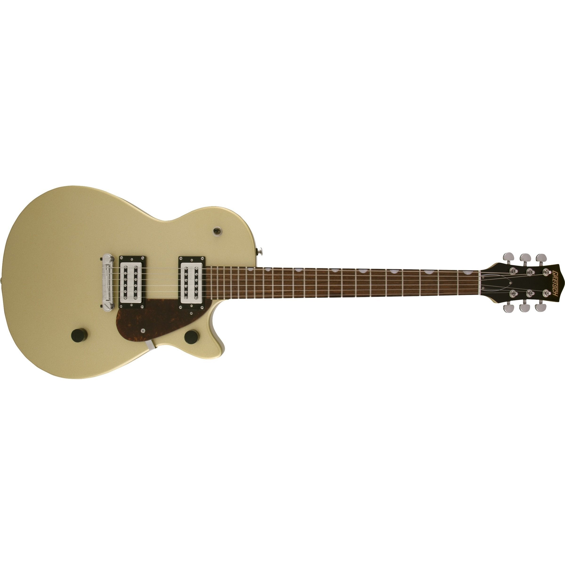 Affordable Gretsch G2210 Streamliner Junior Jet Club Electric Guitar in Golddust Finish
