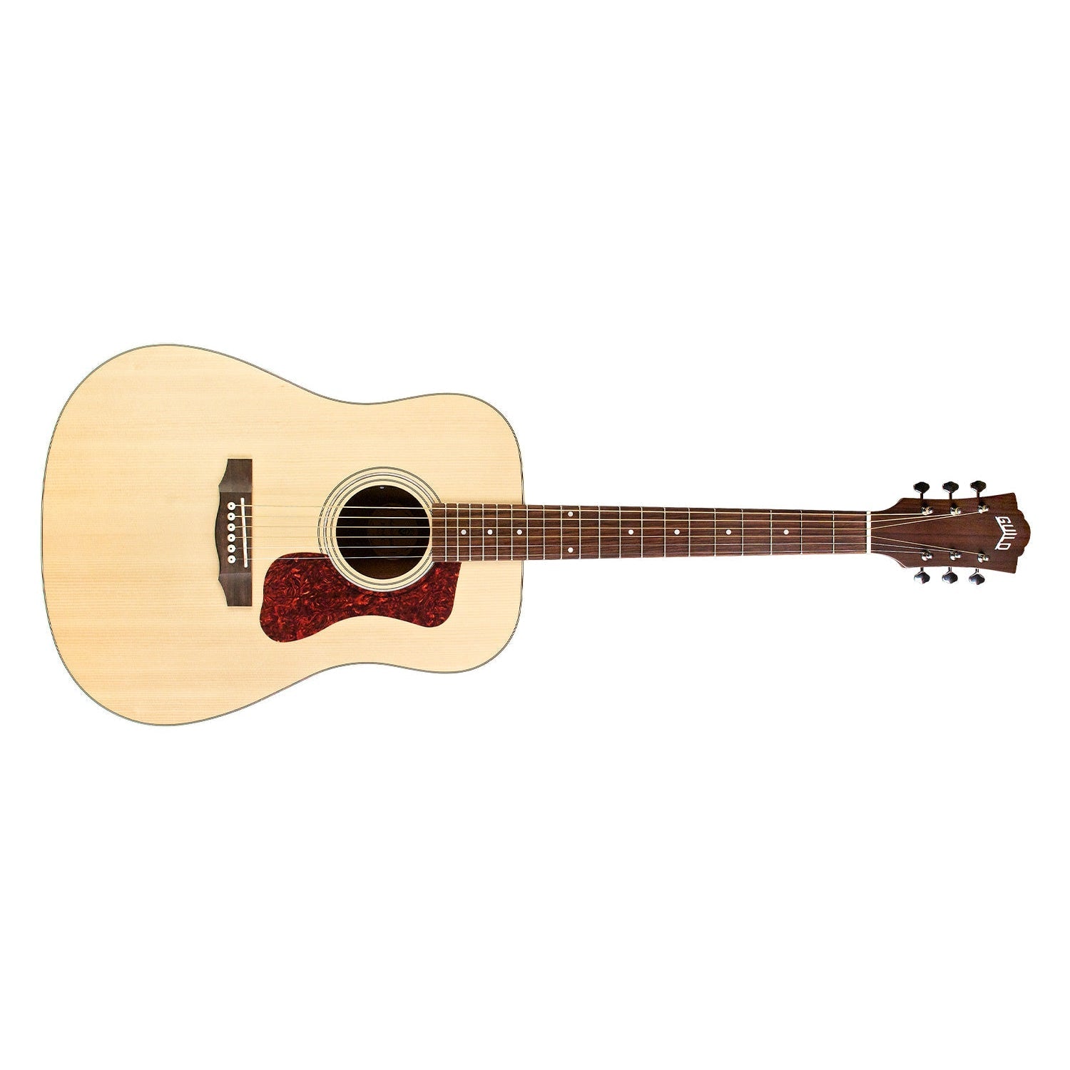 Guild D-240E Natural Acoustic/Electric Dreadnought Guitar - Great Deal!