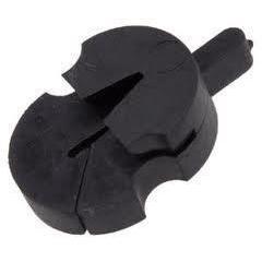 Heinl 51/500 Rubber 1-Hole Violin-Shaped Tourte-Type Mute