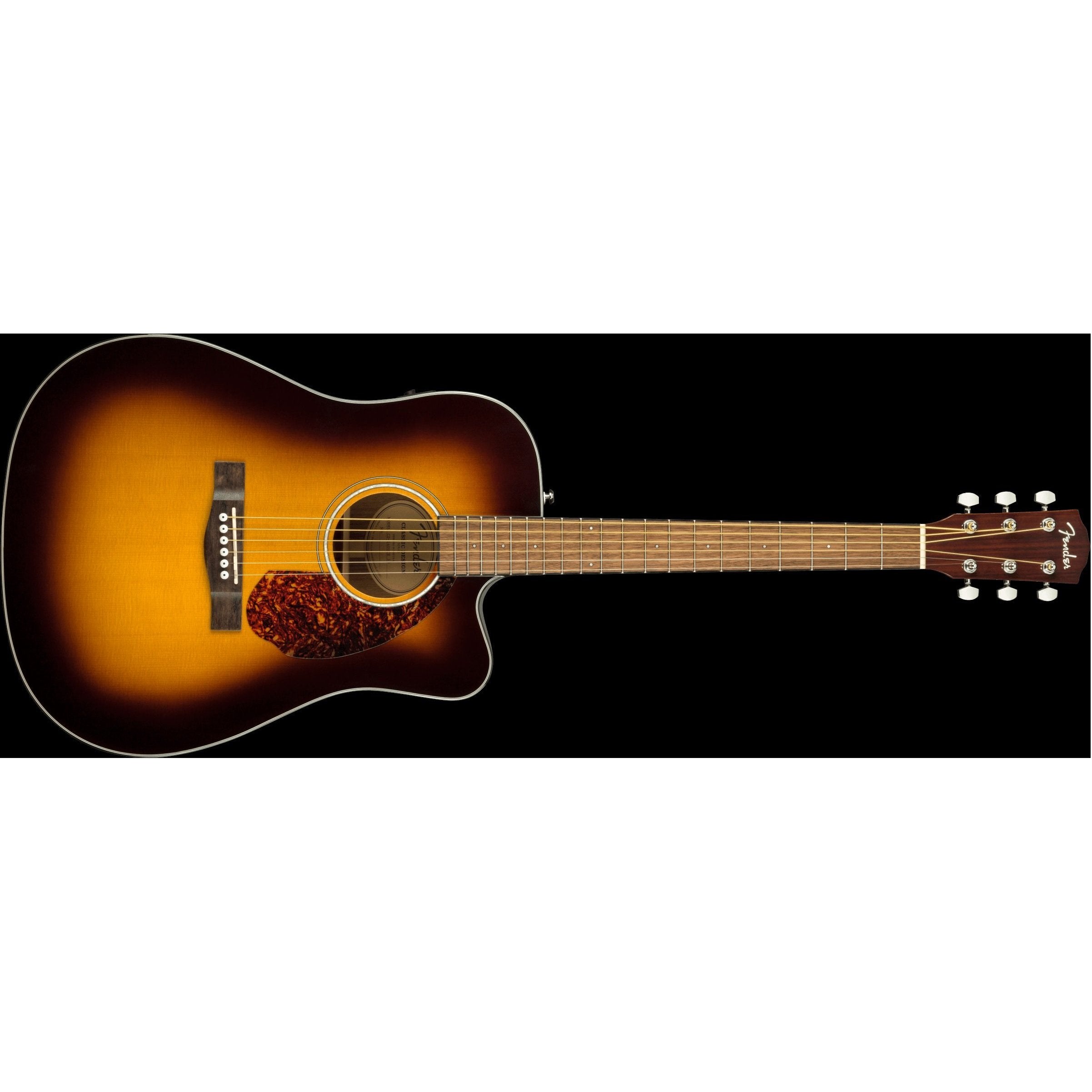 Fender CD-140SCE Sunburst Acoustic/Electric Guitar with Hardshell Case - Great Deal!