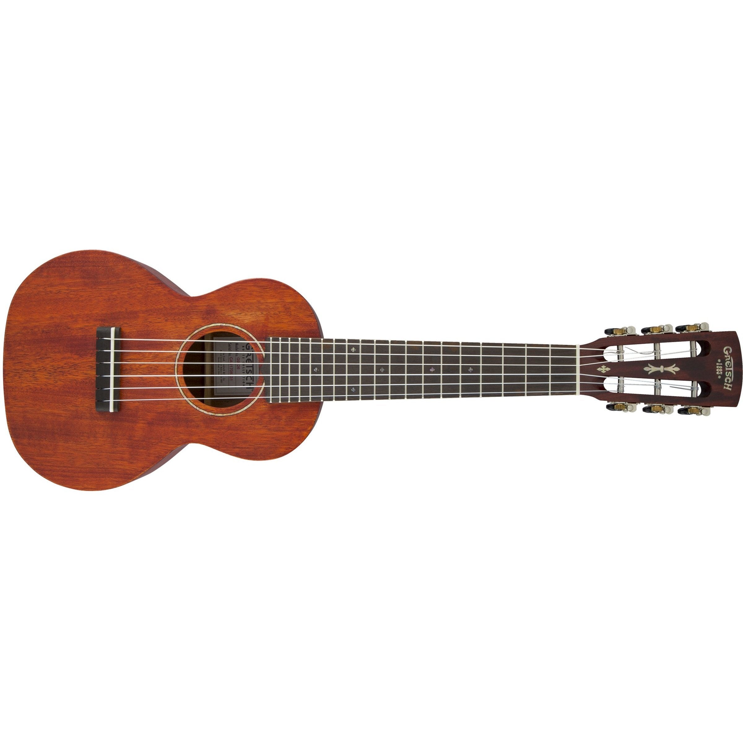 Gretsch G9126 Six-String Guitar-Ukulele with Gig Bag in Honey Mahogany Stain