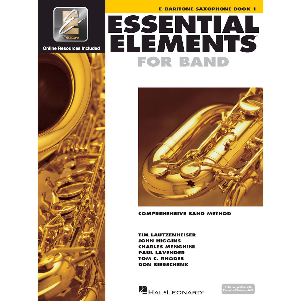 Hal Leonard's Must - Have Essential Elements Book 1 for Band Baritone Sax Beginners