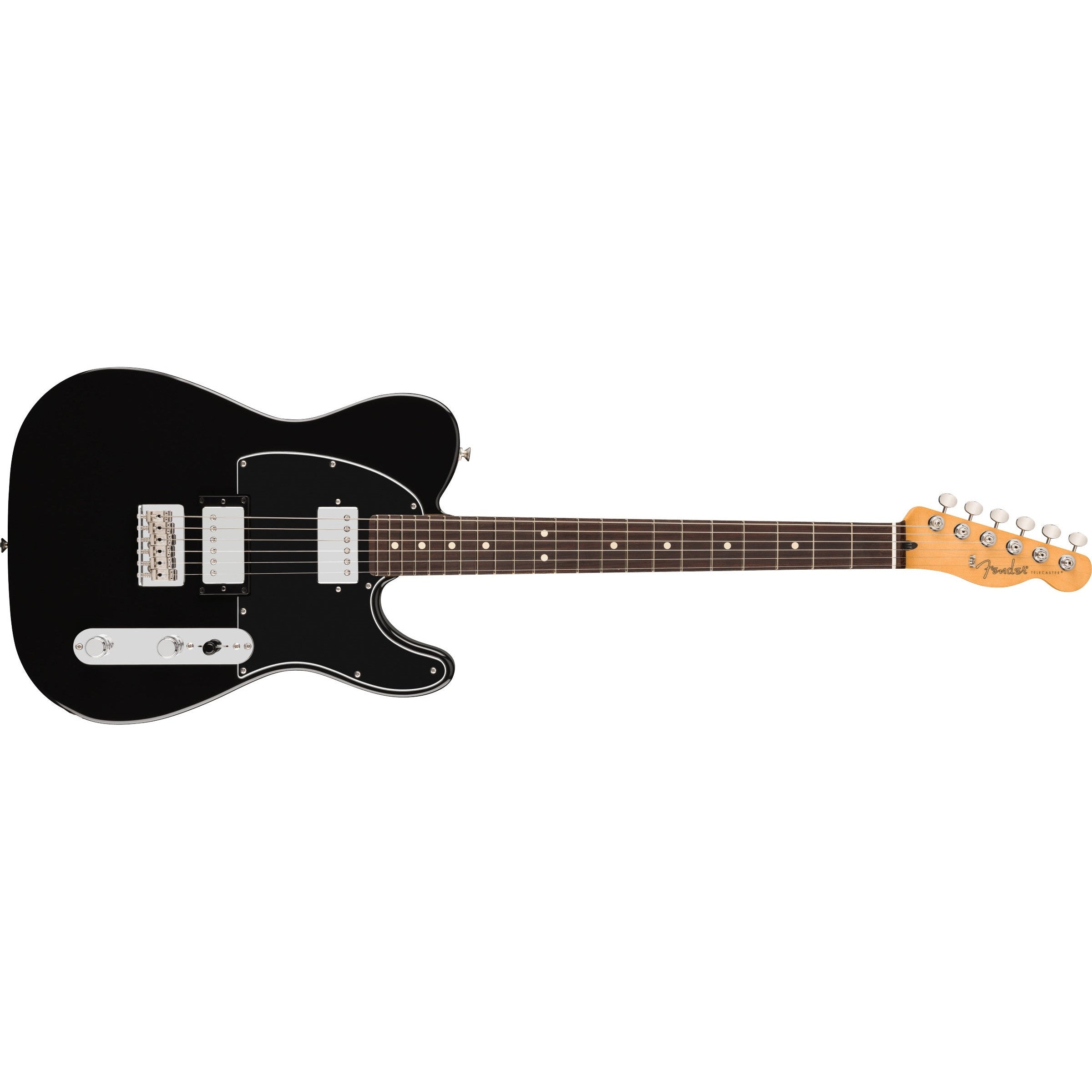 Get the Fender Player II Telecaster HH Right-Handed Electric Guitar in Sleek Black