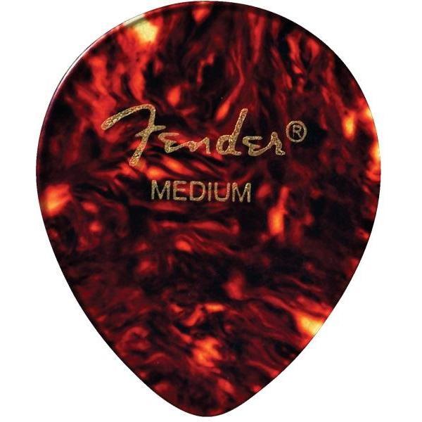 Hot Deal! Fender 347 Classic Celluloid Guitar Picks - 12-Pack Thin Tortoise Shell Style