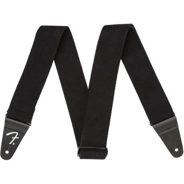Fender Supersoft Black Guitar Strap - Comfort & Style