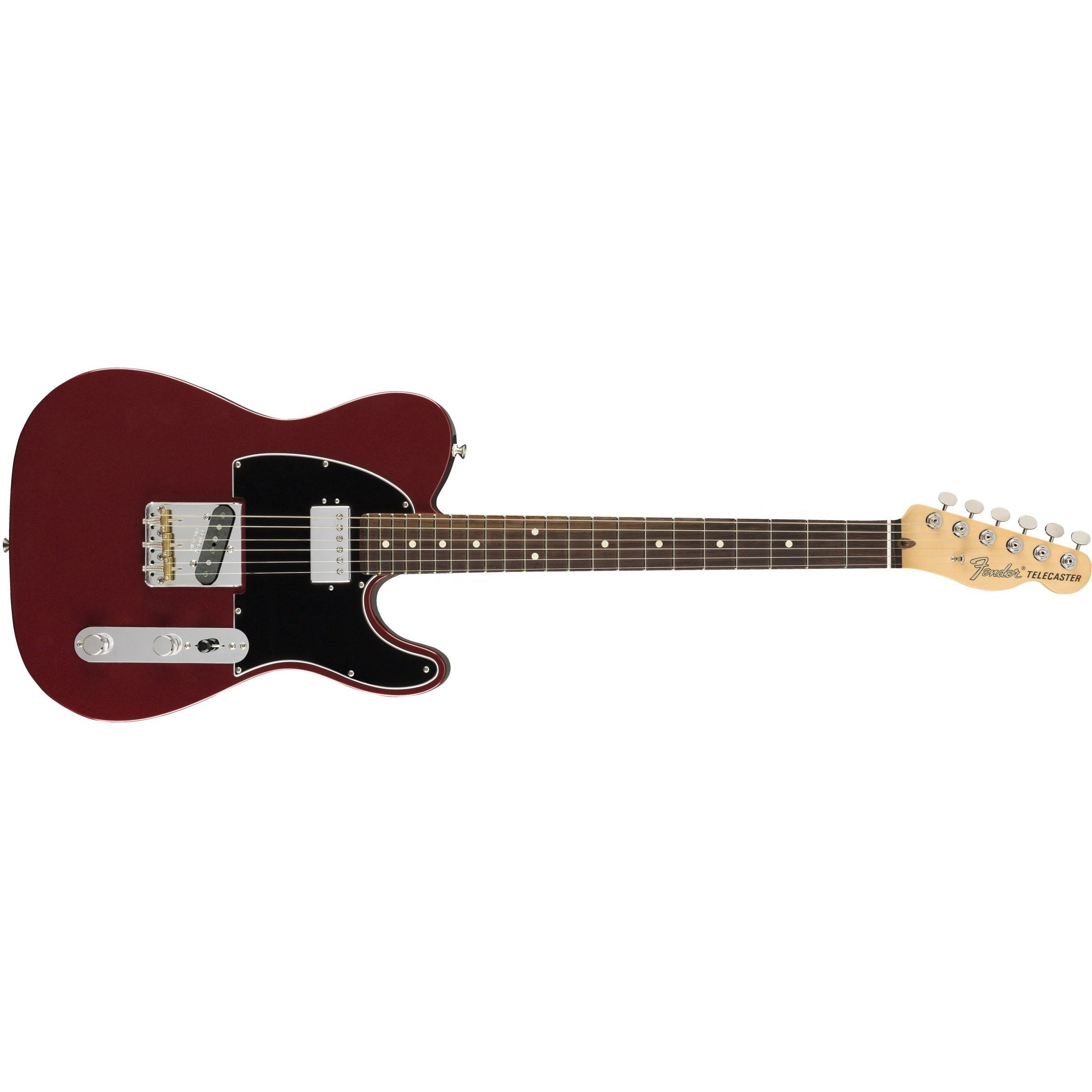 Hot Deal! Fender American Performer Telecaster Humbucker Electric Guitar with Gig Bag - Aubergine