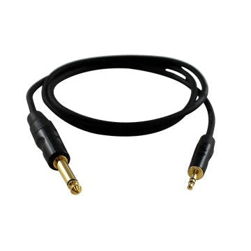3ft Digiflex HKP-3 High-Performance Adapter Cable: 1/8 Male to 1/4 Male