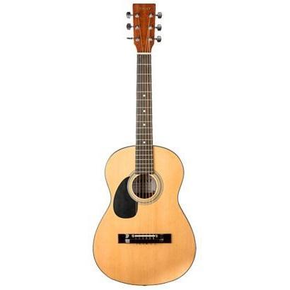 Denver DD34SL-NAT 3/4 Size Left-Handed Natural Acoustic Guitar with Protective Gig Bag