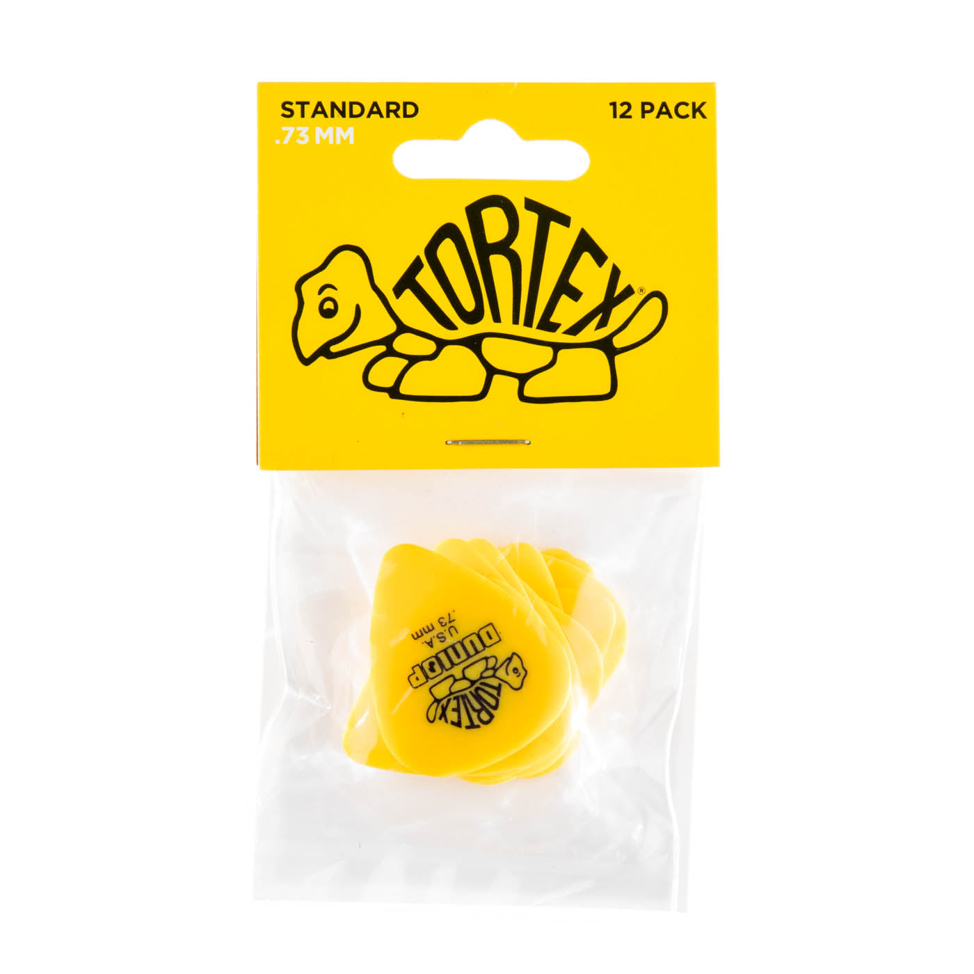 Dunlop Tortex Standard Guitar Picks - 12 Pack, 0.73mm (Great Deal!)