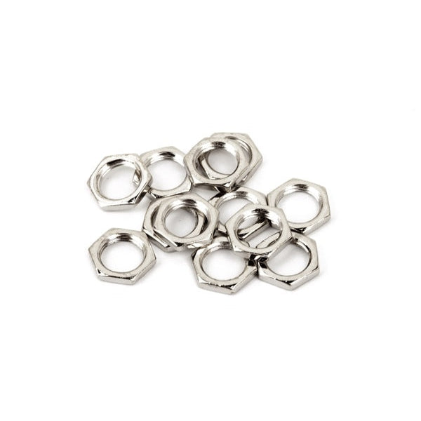 Fender Potentiometer Hex Nuts - 12-Pack Deal
