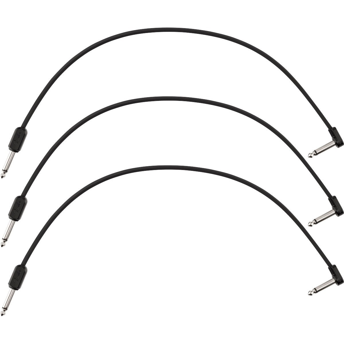 Hot Deal! Fender 3-Pack 1/4 Male Blockchain Patch Cables