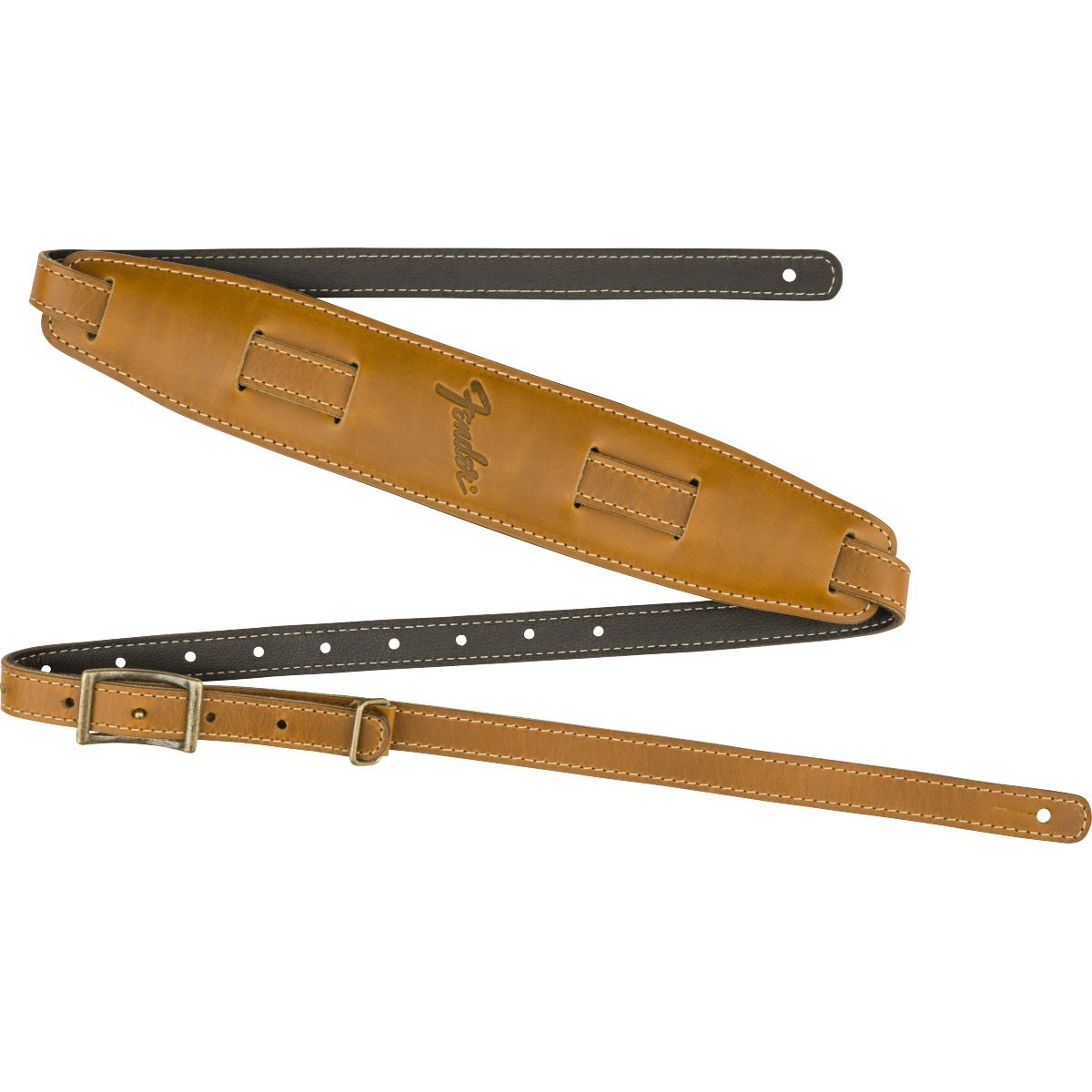Fender Premium Butterscotch Mustang Guitar Saddle Strap
