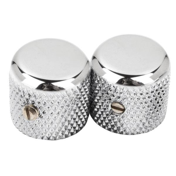 Fender American Vintage '52 Tele Knobs 2-Pack - Chrome (Hot Deal!)