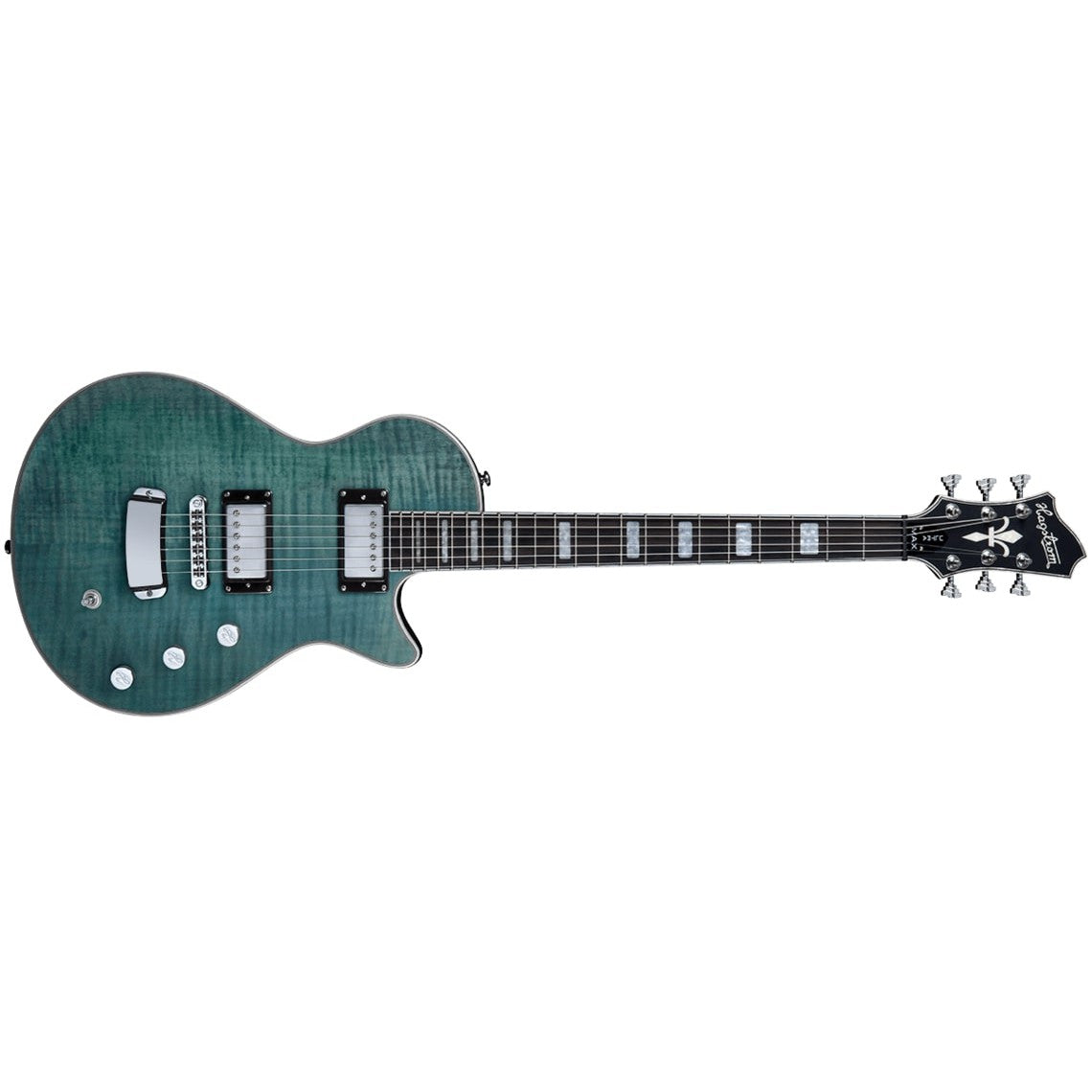 Hagstrom ULMAX-FSY UltraMax Series Electric Guitar in Fall Sky Satin - Great Deal for Guitarists