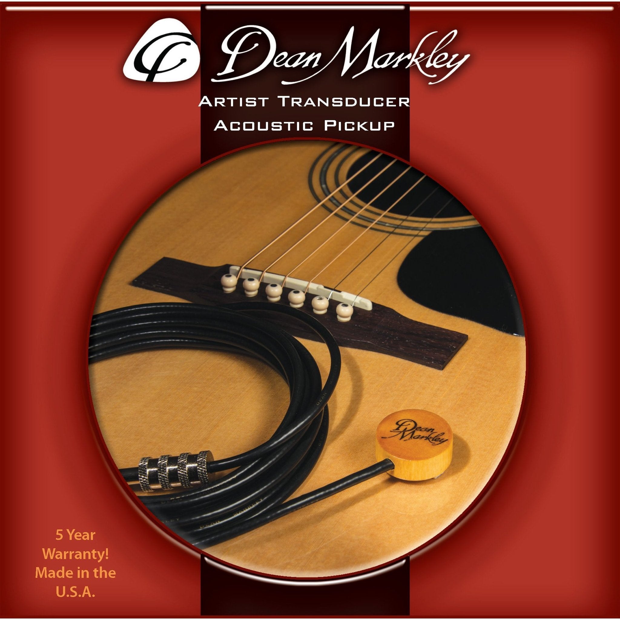 Dean Markley 3000 Artist Transducer - A Patented and Affordable Pickup