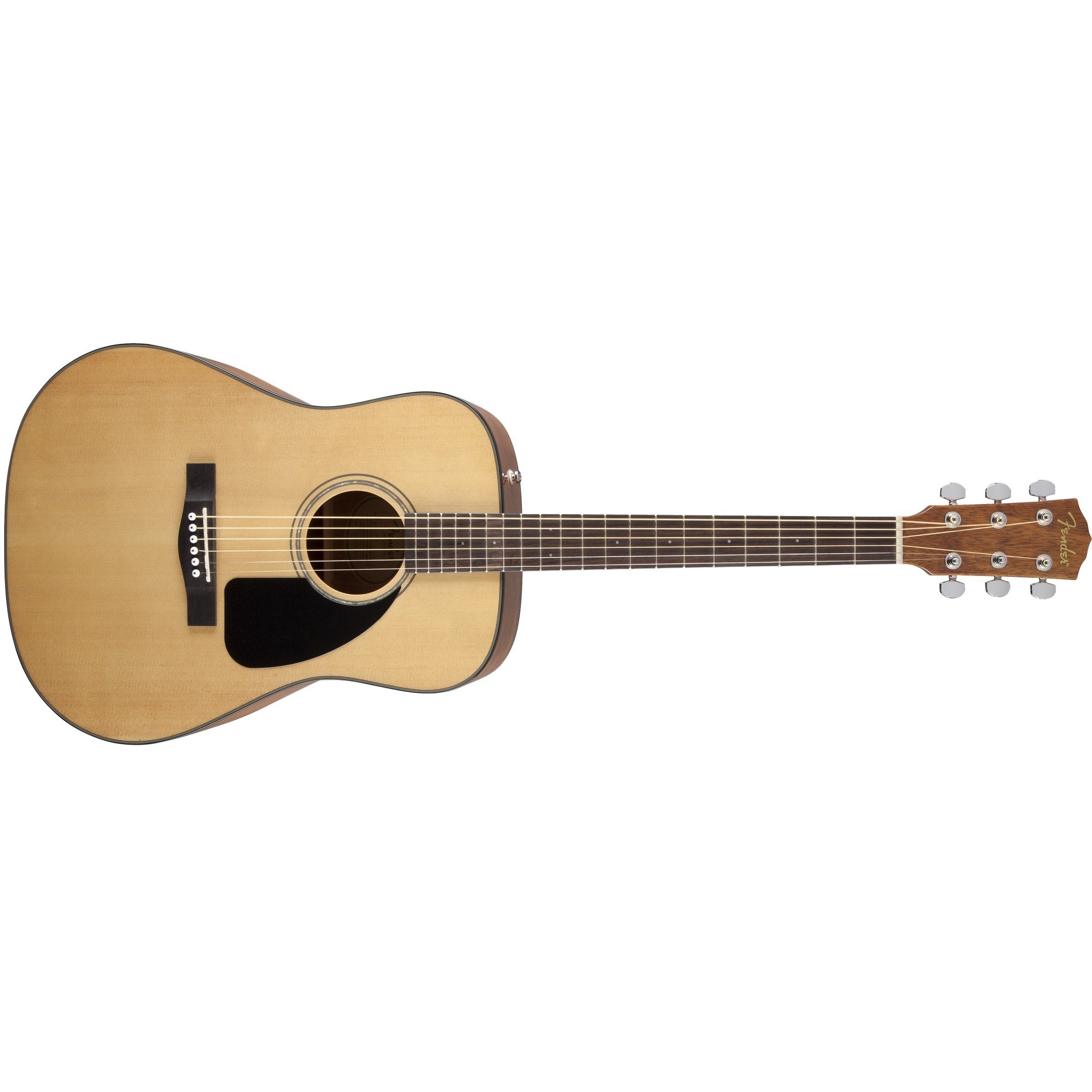 Affordable Fender CD - 60 Dreadnought Acoustic Guitar in Natural Finish with Hardshell Case