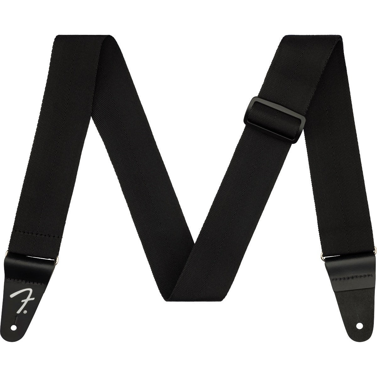 Get Your Fender Polypropylene Guitar Strap in Black - Durable & Adjustable!