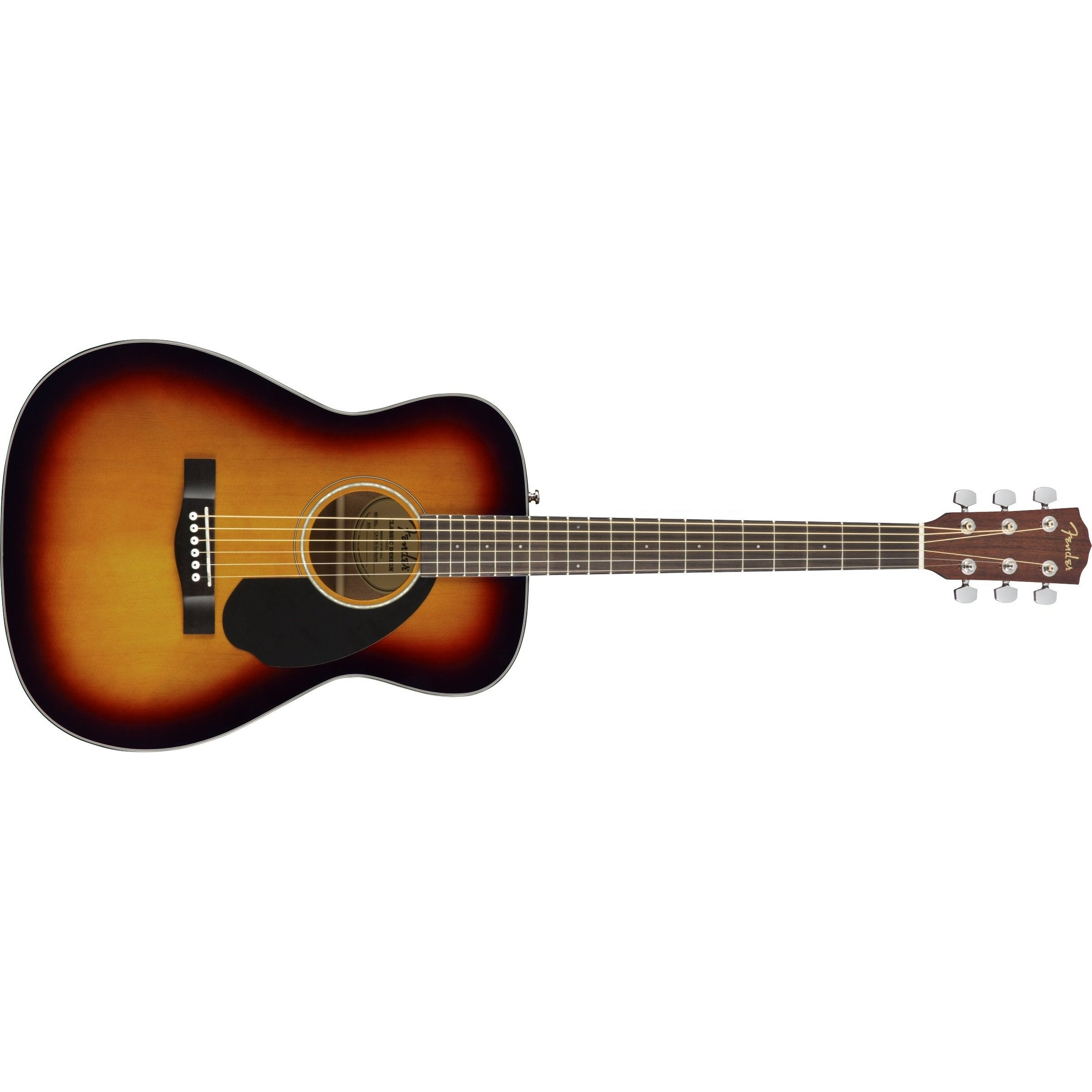 Hot Deal! Fender Concert Acoustic Guitar CC - 60S in Stunning 3 - Color Sunburst