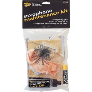 Herco HE108 Comprehensive Saxophone Maintenance Kit for Professional Care