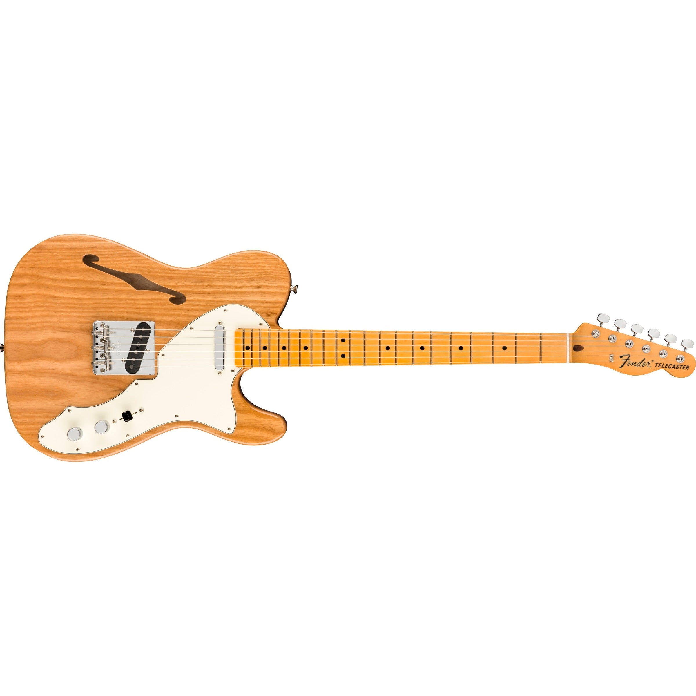 Hot Deal: Fender American Original 60's Thinline Electric Guitar in Aged Natural with Hardshell Case