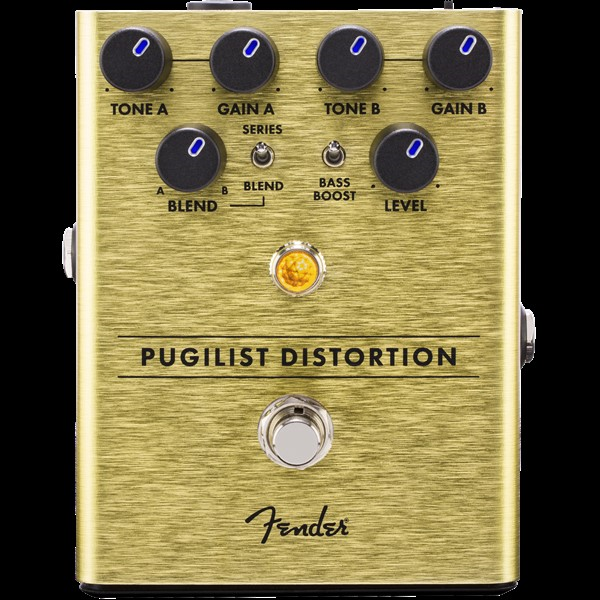 Fender High - performance Pugilist Distortion Pedal with Dual Gain Engines